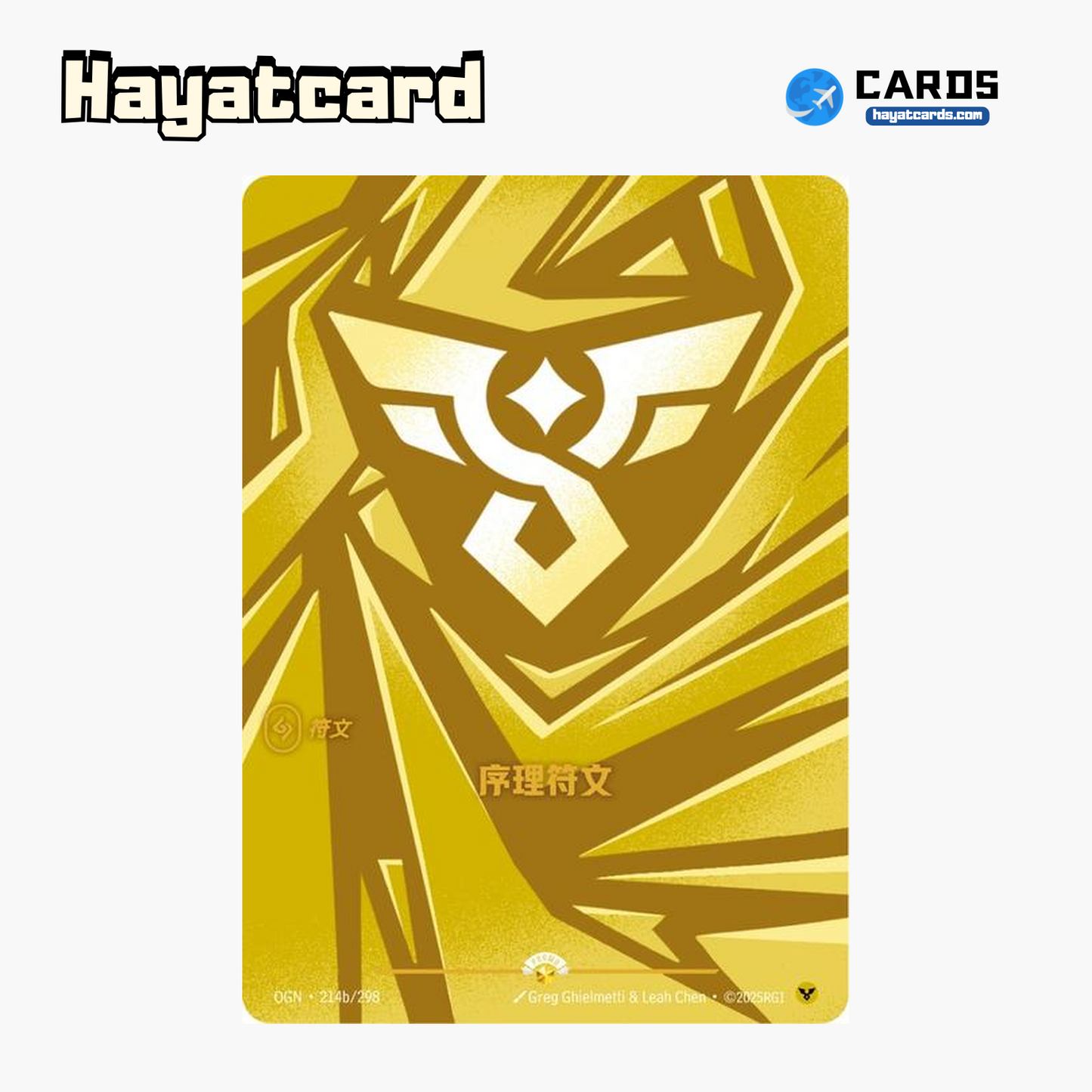 Order Rune Showcase OGN·214b/298 Riftbound Single Card LOL S-Chinese Ver
