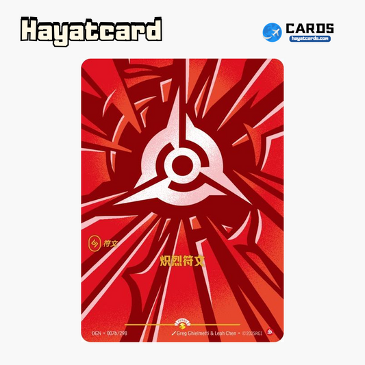 Blazing Rune Showcase OGN·007b/298 Riftbound Single Card LOL S-Chinese Ver